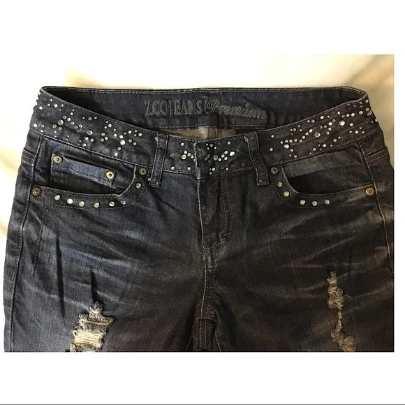 ZCO Jeans Premium Distressed Skinny - Picture 12 of 13